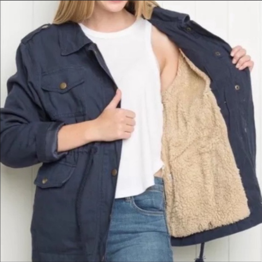 Navy Blue Doris Jacket